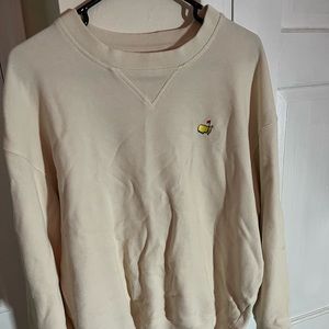Masters Collection Off White Crewneck